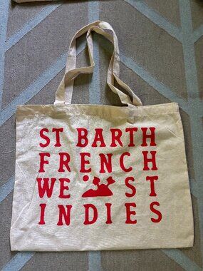 4 Pati de St. Barth St Barth French West Indies Shopping Tote Bags